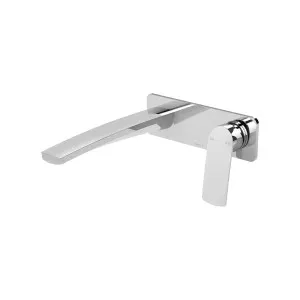 Phoenix Mekko SwitchMix Wall Basin / Bath Mixer Set 200mm Fit-Off Kit Brushed Nickel by PHOENIX, a Basins for sale on Style Sourcebook