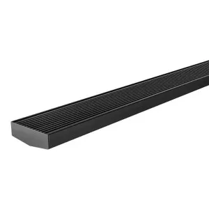 Phoenix V Channel Drain HG 75 x 750mm Outlet 45mm Matte Black by PHOENIX, a Bathroom Fixtures for sale on Style Sourcebook