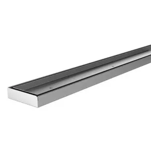 Phoenix Flat Channel Drain TI 75 x 1200mm Outlet 45mm Stainless Steel by PHOENIX, a Bathroom Fixtures for sale on Style Sourcebook