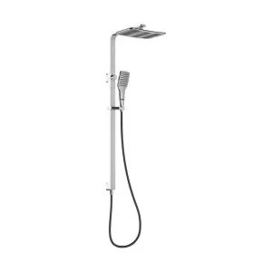 Phoenix NX Cape Twin Shower Chrome/Matte Black by PHOENIX, a Shower Heads & Mixers for sale on Style Sourcebook