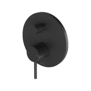 Phoenix Pina Shower / Bath Diverter Mixer Trim Kit Only Matte Black by PHOENIX, a Bathroom Taps & Mixers for sale on Style Sourcebook
