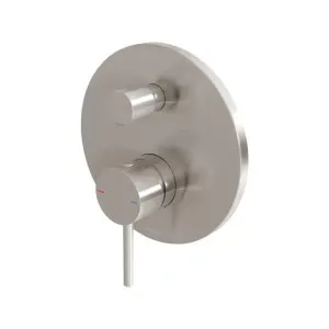 Phoenix Pina Shower / Bath Diverter Mixer Trim Kit Only Brushed Nickel by PHOENIX, a Bathroom Taps & Mixers for sale on Style Sourcebook