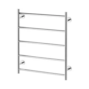 Phoenix Radii Heated Towel Ladder 550 x 740mm Round Plate Chrome by PHOENIX, a Bathroom Fixtures for sale on Style Sourcebook