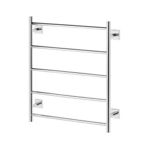 Phoenix Radii Heated Towel Ladder 550 x 740mm Square Plate Chrome by PHOENIX, a Bathroom Fixtures for sale on Style Sourcebook