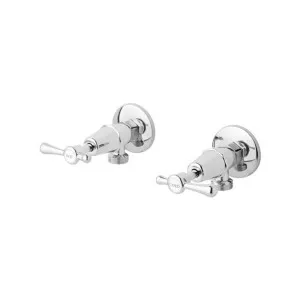 Phoenix Rhapsody Lever Washing Machine Stops Chrome by PHOENIX, a Bathroom Taps & Mixers for sale on Style Sourcebook
