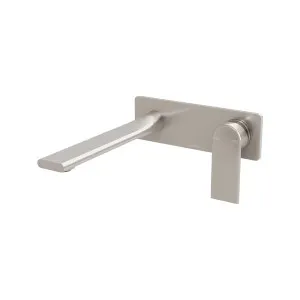 Phoenix Teel SwitchMix Wall Basin / Bath Mixer Set 200mm Fit-Off Kit Brushed Nickel by PHOENIX, a Basins for sale on Style Sourcebook