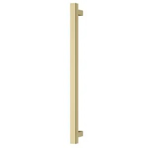 Phoenix Heated Towel Rail Square 600mm Brushed Gold by PHOENIX, a Bathroom Fixtures for sale on Style Sourcebook