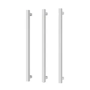 Phoenix Heated Triple Towel Rail Square 800mm Chrome by PHOENIX, a Bathroom Fixtures for sale on Style Sourcebook