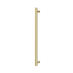 Phoenix Heated Towel Rail Round 800mm Brushed Gold by PHOENIX, a Bathroom Fixtures for sale on Style Sourcebook