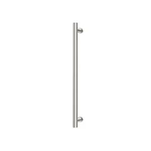 Phoenix Heated Towel Rail Round 600mm Brushed Nickel by PHOENIX, a Bathroom Fixtures for sale on Style Sourcebook