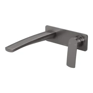 Phoenix Mekko SwitchMix Wall Basin / Bath Mixer Set 200mm Brushed Carbon by PHOENIX, a Basins for sale on Style Sourcebook