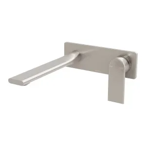 Phoenix Teel SwitchMix Wall Basin/Bath Mixer Set 200mm Brushed Nickel (Complete Kit) by PHOENIX, a Basins for sale on Style Sourcebook