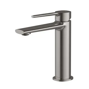 Phoenix Vask Basin Mixer Brushed Carbon by PHOENIX, a Bathroom Taps & Mixers for sale on Style Sourcebook