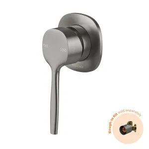 Phoenix Vask SwitchMix Shower/Wall Mixer Brushed Carbon (Fit-Off Kit Only) by PHOENIX, a Bathroom Taps & Mixers for sale on Style Sourcebook