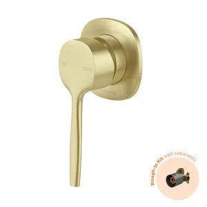 Phoenix Vask SwitchMix Shower/Wall Mixer Brushed Gold (Fit-Off Kit Only) by PHOENIX, a Bathroom Taps & Mixers for sale on Style Sourcebook