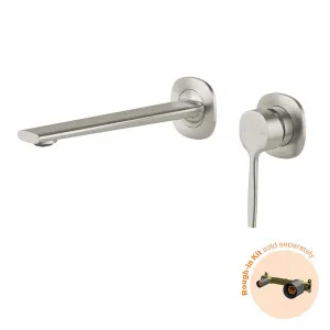 Phoenix Vask SwitchMix Wall Basin/Bath Mixer Set Brushed Nickel (Fit-Off Kit Only) by PHOENIX, a Basins for sale on Style Sourcebook