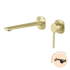Phoenix Vask SwitchMix Wall Basin/Bath Mixer Set Brushed Gold (Fit-Off Kit Only) by PHOENIX, a Basins for sale on Style Sourcebook