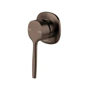 Phoenix Vask SwitchMix Shower / Wall Mixer (Complete Kit) Brushed Bronze by PHOENIX, a Bathroom Taps & Mixers for sale on Style Sourcebook