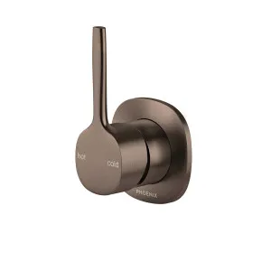 Phoenix Vask SwitchMix Shower / Wall Mixer Pin Up (Complete Kit) Brushed Bronze by PHOENIX, a Bathroom Taps & Mixers for sale on Style Sourcebook