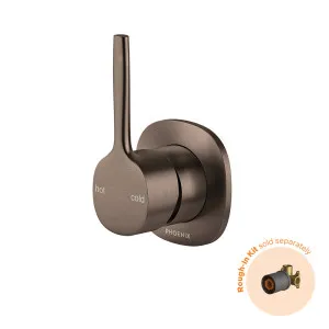 Phoenix Vask SwitchMix Shower / Wall Mixer Pin Up (Fit Off Kit Only) Brushed Bronze by PHOENIX, a Bathroom Taps & Mixers for sale on Style Sourcebook