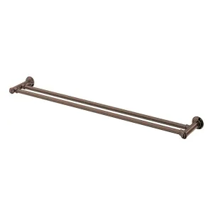 Phoenix Cromford Double Towel Rail 800mm Brushed Bronze by PHOENIX, a Towel Rails for sale on Style Sourcebook