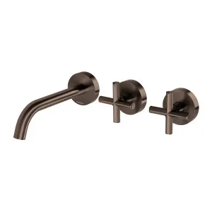 Phoenix Vivid Slimline Plus Wall Basin / Bath Hostess Set 180mm Outlet Brushed Bronze by PHOENIX, a Basins for sale on Style Sourcebook