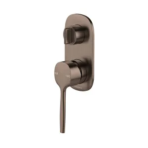 Phoenix Vask SwitchMix Shower / Bath Diverter Mixer (Fit Off Kit Only) Brushed Bronze by PHOENIX, a Bathroom Taps & Mixers for sale on Style Sourcebook