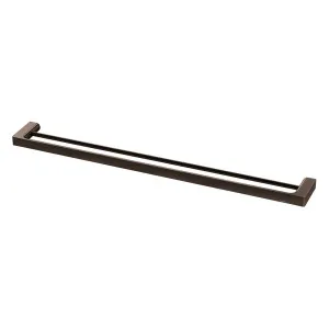 Phoenix Gloss Double Towel Rail 800mm Brushed Bronze by PHOENIX, a Towel Rails for sale on Style Sourcebook