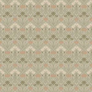 Florist Blooms Sage Green Wallpaper by Urban Road, a Wallpaper for sale on Style Sourcebook