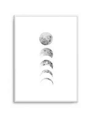 Phases Of The Moon by oliveetoriel.com, a Prints for sale on Style Sourcebook