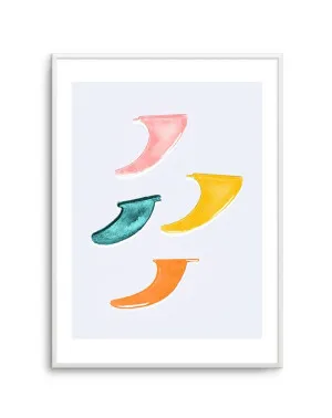 Surfboard Fins by oliveetoriel.com, a Prints for sale on Style Sourcebook