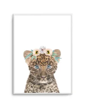 Little Leopard Cub | Girls by oliveetoriel.com, a Prints for sale on Style Sourcebook