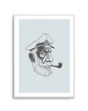 Captain | 2 Colour Options by oliveetoriel.com, a Prints for sale on Style Sourcebook