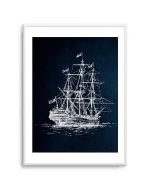 Sailing The Seas II by oliveetoriel.com, a Prints for sale on Style Sourcebook