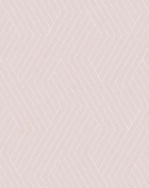 In Geo Wallpaper | Blush by oliveetoriel.com, a Wallpaper for sale on Style Sourcebook