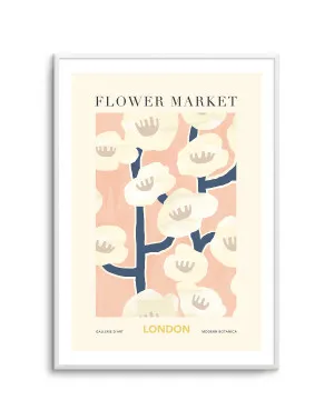 Flower Market London by oliveetoriel.com, a Prints for sale on Style Sourcebook