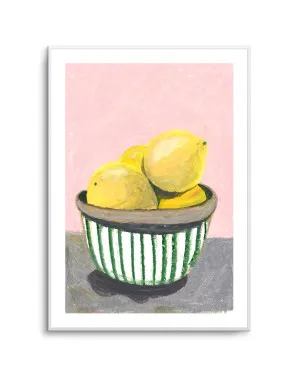 Lemons by Laura Page by oliveetoriel.com, a Prints for sale on Style Sourcebook