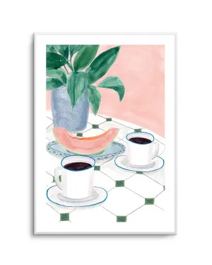 Melon Mornings by Laura Page by oliveetoriel.com, a Prints for sale on Style Sourcebook
