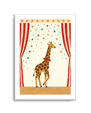 Circus Giraffe by oliveetoriel.com, a Prints for sale on Style Sourcebook
