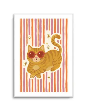 Always Cool Cat by oliveetoriel.com, a Prints for sale on Style Sourcebook