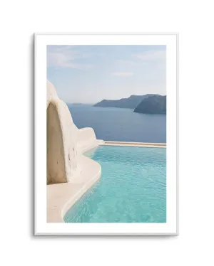Aegean Blue Pool I by oliveetoriel.com, a Prints for sale on Style Sourcebook
