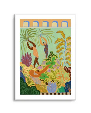 Her Garden by Arty Guava by oliveetoriel.com, a Prints for sale on Style Sourcebook