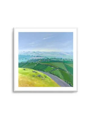 As Far as the Eye can See Summer by Meredith Howse by oliveetoriel.com, a Prints for sale on Style Sourcebook
