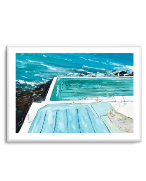 Bondi Icebergs Swim by Meredith Howse by oliveetoriel.com, a Prints for sale on Style Sourcebook