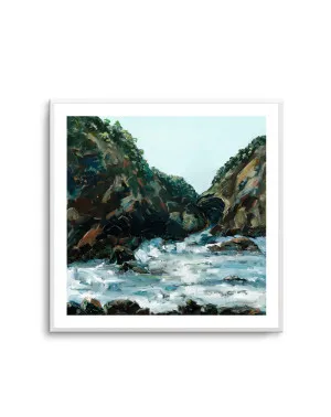 Sea Rocks Sea Cove by Meredith Howse by oliveetoriel.com, a Prints for sale on Style Sourcebook