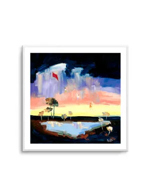 Outback Kite Flying by Meredith Howse by oliveetoriel.com, a Prints for sale on Style Sourcebook