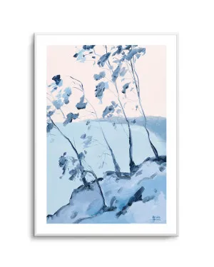 Straddie in Blue by Meredith Howse by oliveetoriel.com, a Prints for sale on Style Sourcebook
