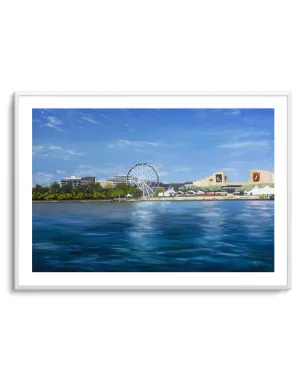 Southbank Brisbane by Meredith Howse by oliveetoriel.com, a Prints for sale on Style Sourcebook