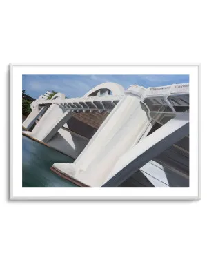 William Jolly Bridge Brisbane by Meredith Howse by oliveetoriel.com, a Prints for sale on Style Sourcebook