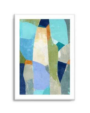 Blue Balcony by Suzanne Nicoll by oliveetoriel.com, a Prints for sale on Style Sourcebook